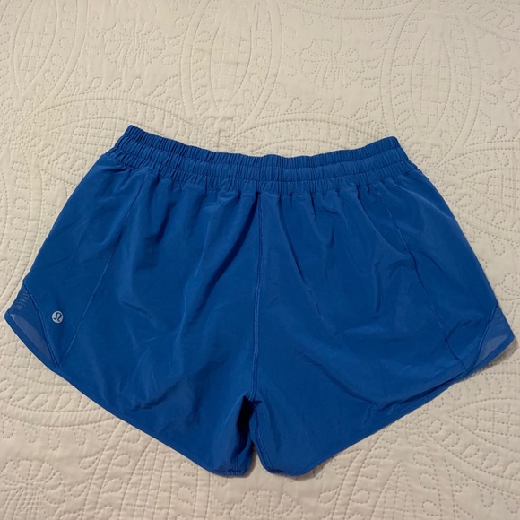 Lululemon Hotty Hot Short II, Long 4" Royal - Picture 5 of 9